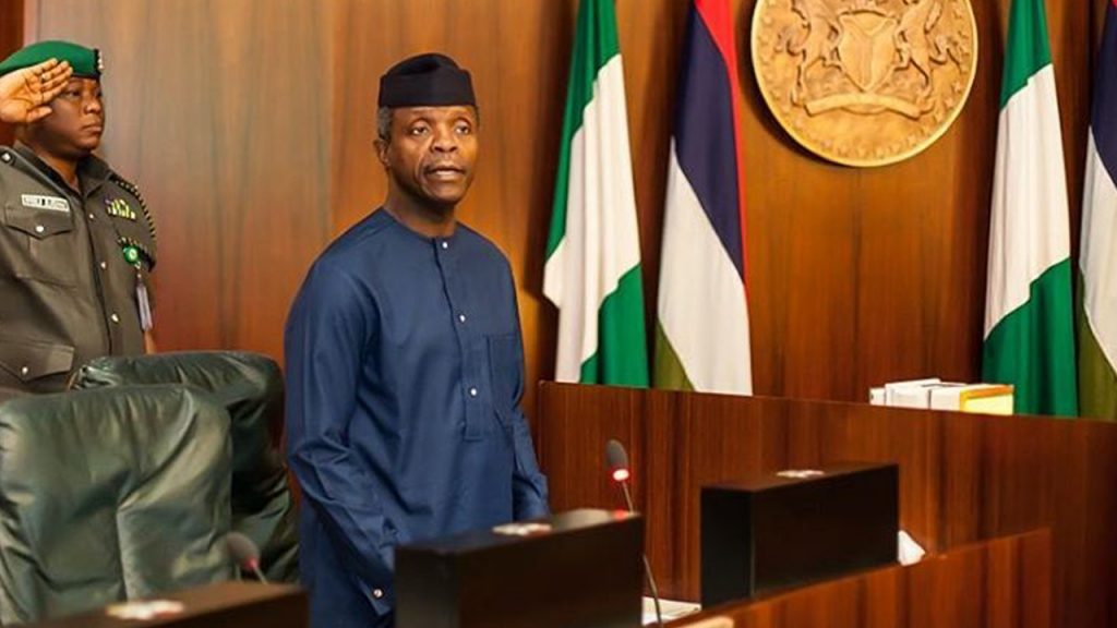 VP Osinbajo Reveals Cheaper Alternative To Petrol