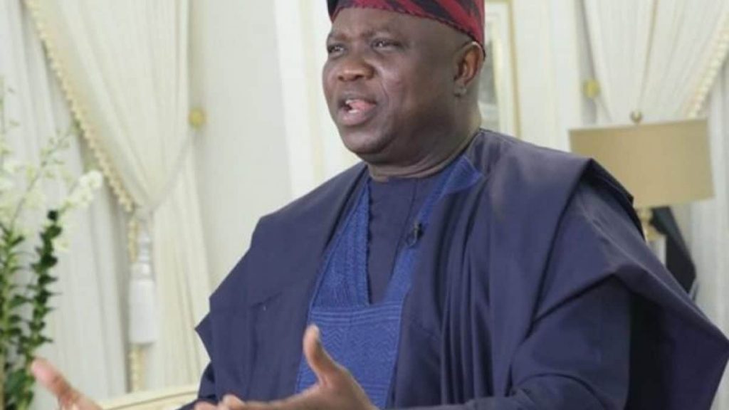 Former Lagos Governor, Akinwunmi Ambode