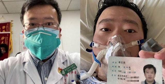 Li Wenliang coronavirus whistleblower dies