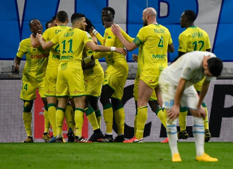Marseille lost for the first time in Ligue 1 for 14 matches against Nantes