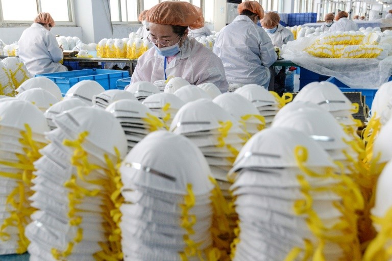 Mask Producers In China Meet High Global Demand