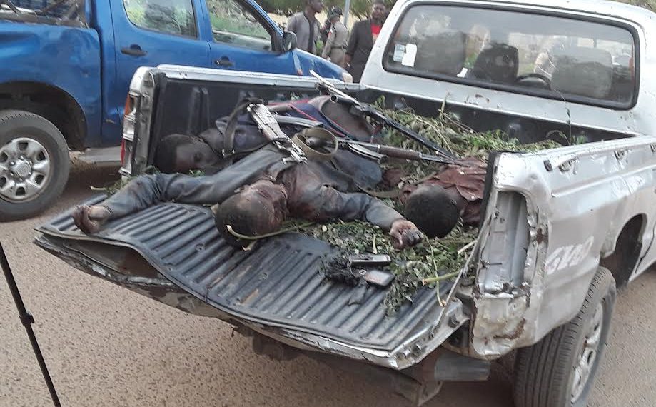 Police harvest bodies of bandits in Katsina forest,