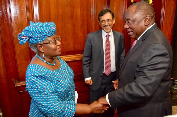 South Africa Consults Okonjo-Iweala To Defeat Recession
