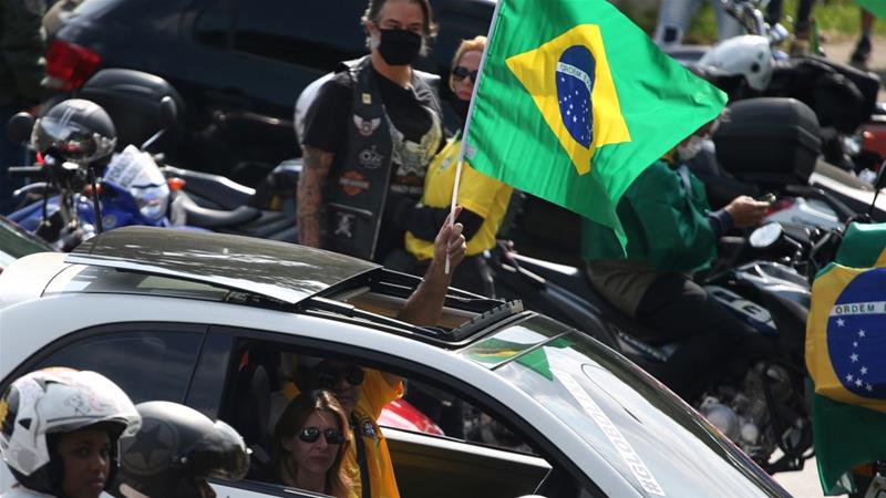 lockdown Brazilians Protest Coronavirus Lockdowns With Riots