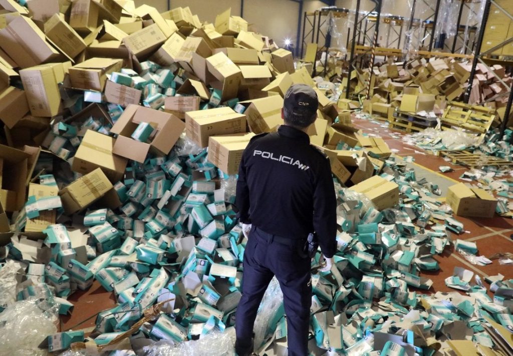 Man Arrested For Stealing Over 2 Million Face Masks