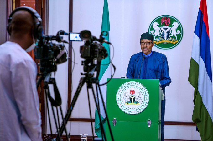 COVID-19 President Buhari Addresses Nigerians, Extends Lockdown