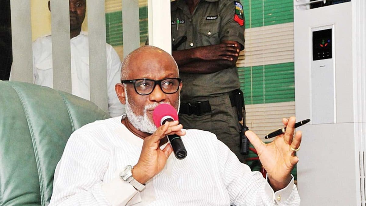 Akeredolu Lifts Ban On Religious Gathering As Ondo Records 2nd Death