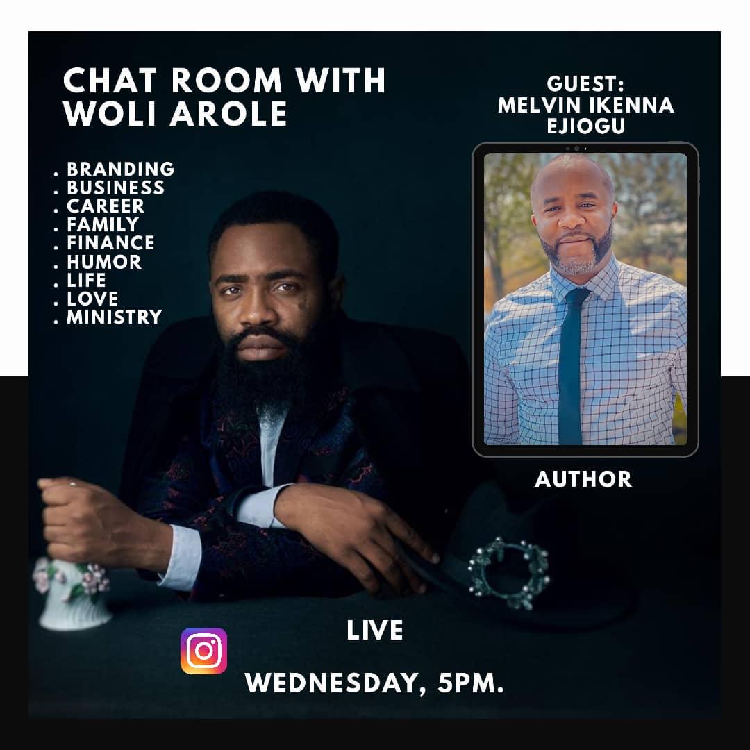 Melvin Ejiogu Billed To Appear On 'The Chat Room' Show