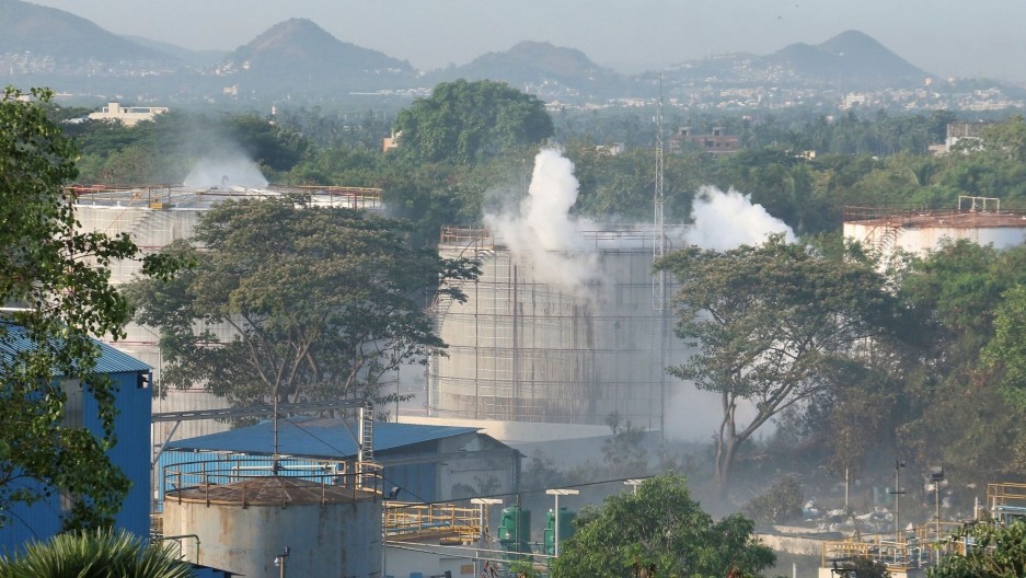 Gas Leak At LG Polymer Plant In India Kills 10
