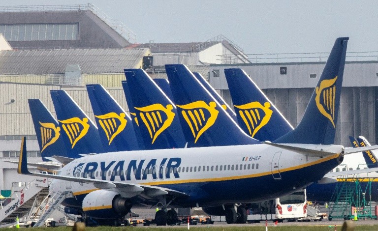 Irish Airline Ryanair Cuts Up To 3,000 Jobs Over Virus
