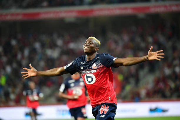 Nigerian Striker Osimhen To Replace Aubameyang At Arsenal
