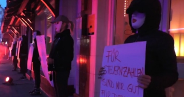 Germany’s Prostitutes March For Re-Opening Of Brothels