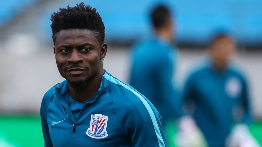 Obafemi Martins Returns To Shanghai Club