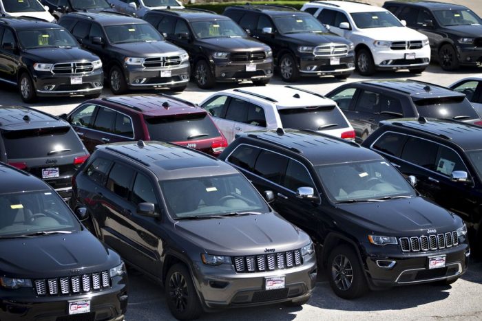 Sales Of Major U.S. Automakers Take Huge Plunge