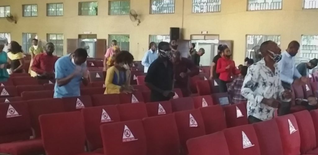 COVID-19 - Churches in Lagos reopen, record low turnout