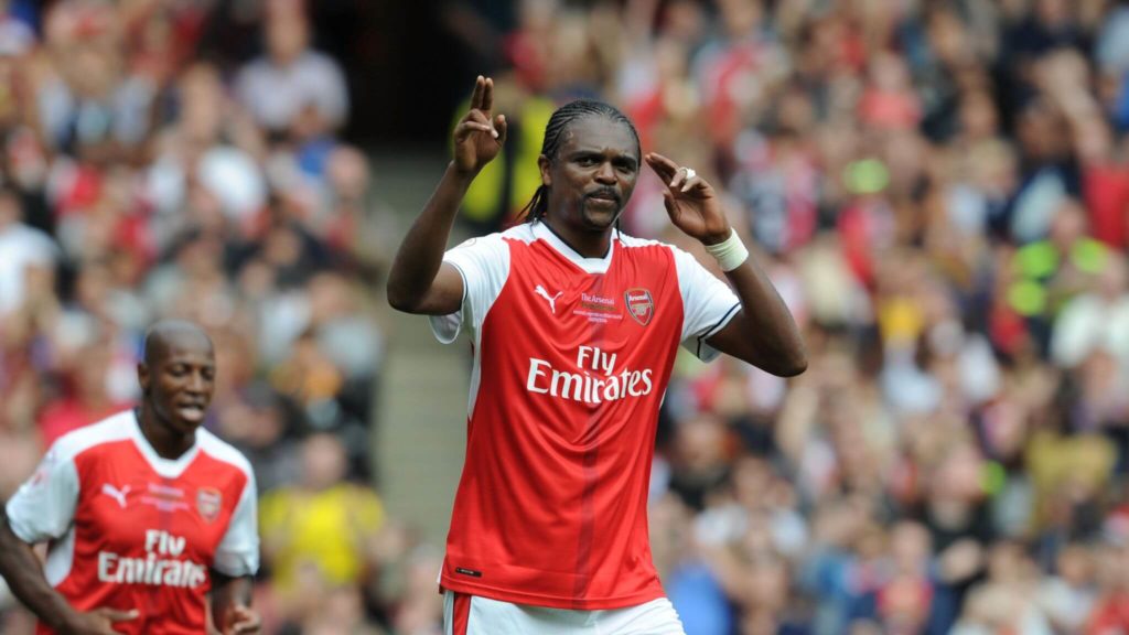 Arsenal release film with Nwankwo Kanu, Arteta, Bergkamp others (1)