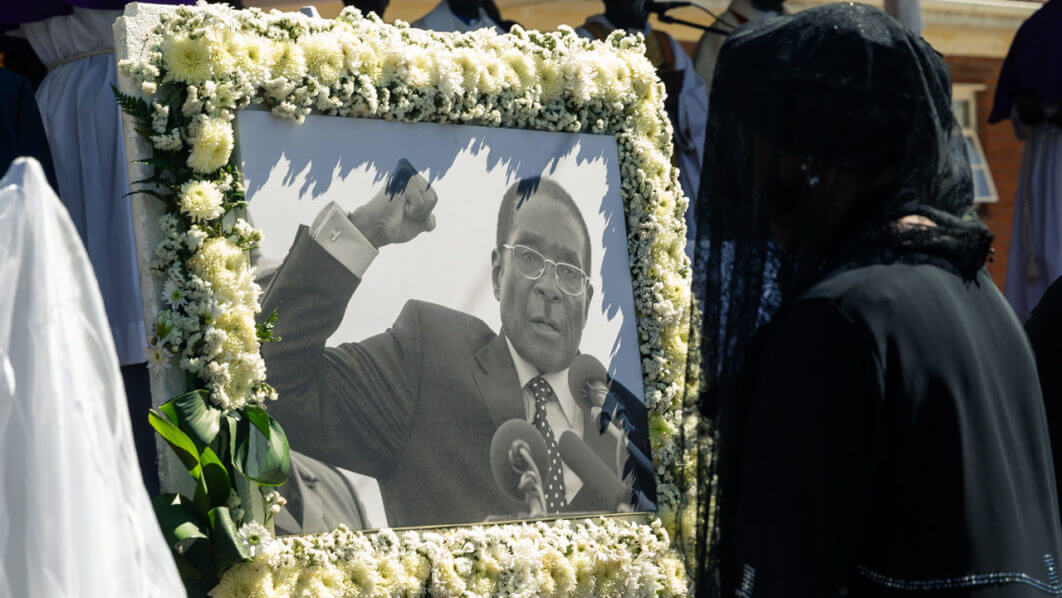 Bitter anniversary in Zimbabwe a year after Mugabe died (1)