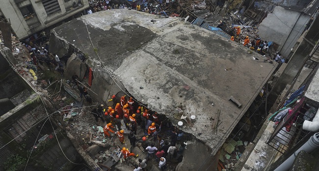 Death Toll From India Building Collapse Jumps To 20