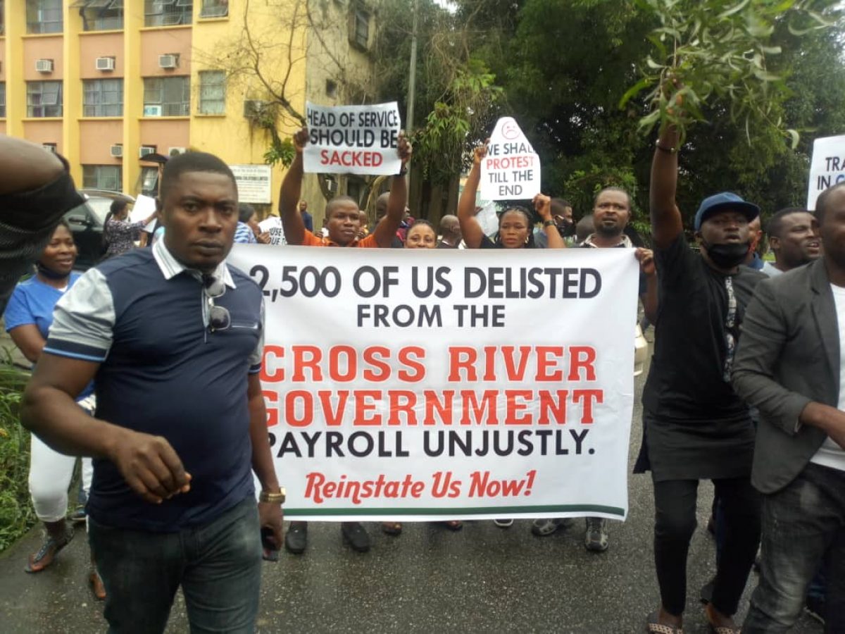 Dismissed Cross River Workers Shut Down State