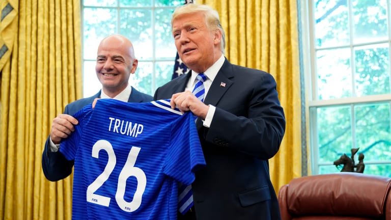 FIFA president meets Trump to discuss 2026 World Cup