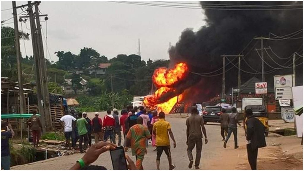 Lagos - Explosions Rock Ajuwon In Iju-Ishaga