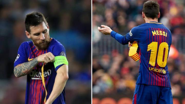 Lionel Messi Re-elected Barcelona Captain (1)