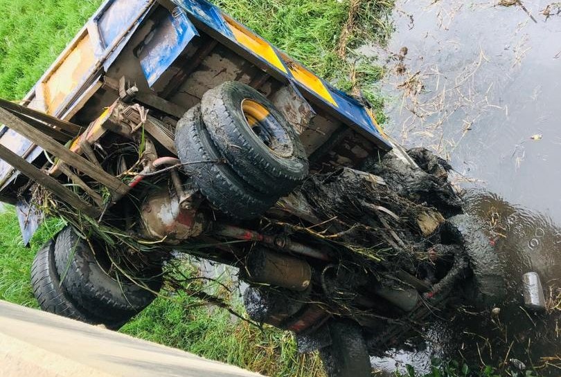 Three dead as truck falls into Epe River in Lagos