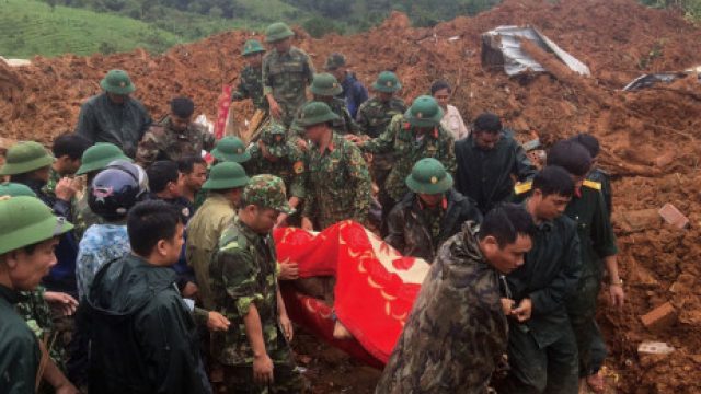 11 Soldiers Dead, 11 Missing In Vietnam After Fresh Landslide