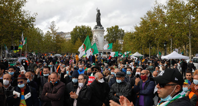 Algerians Take To Streets Despite Ban On Protests