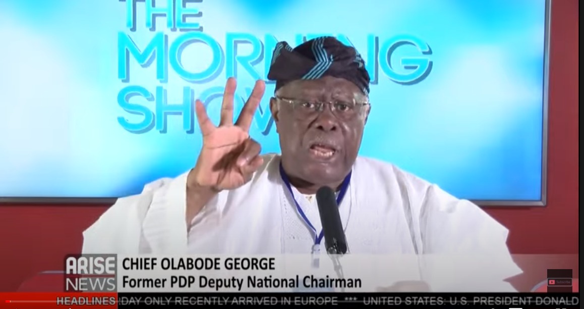 Bode George Decries Tinubu's Control Of Lagos State