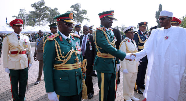 Buhari Inaugurates 2021 Armed Forces Remembrance Emblem