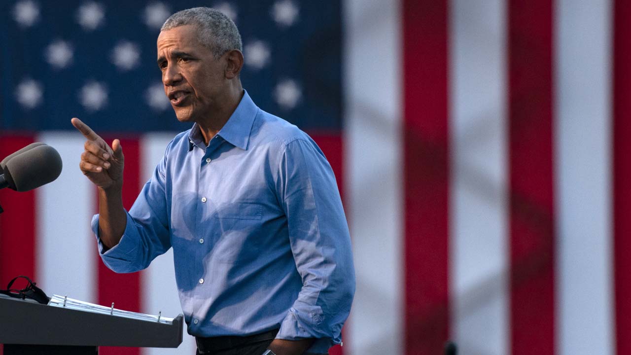 Obama stumps for Biden in final stretch of White House race