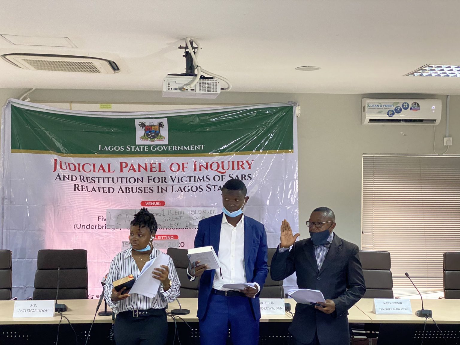 SARS panel- Outrage as Lagos issues oath of secrecy to youth reps