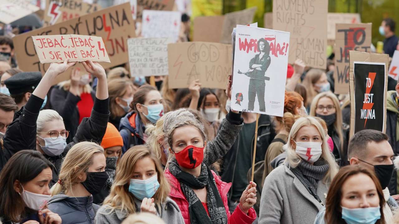 Warsaw Braces For Mass Abortion Rights Protest