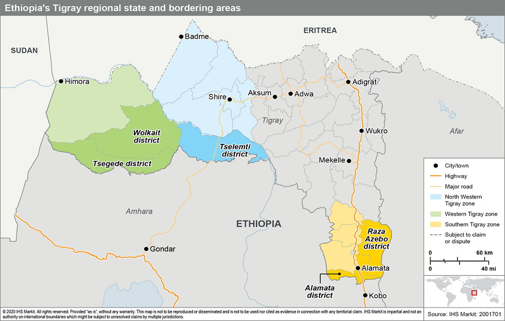 Ethiopia’s Tigray Capital Comes Under Heavy Mortar Attack