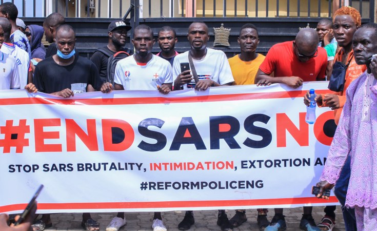 Plateau ENDSARS Protesters Calls For Equity Over Police Brutality
