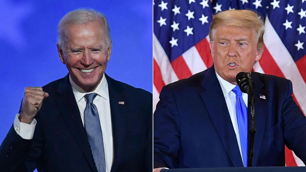 Trumps Heads For Court, As Biden Moves To Clinch Victory