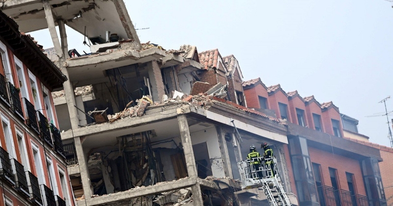 At Least Three Dead In Central Madrid Building Explosion