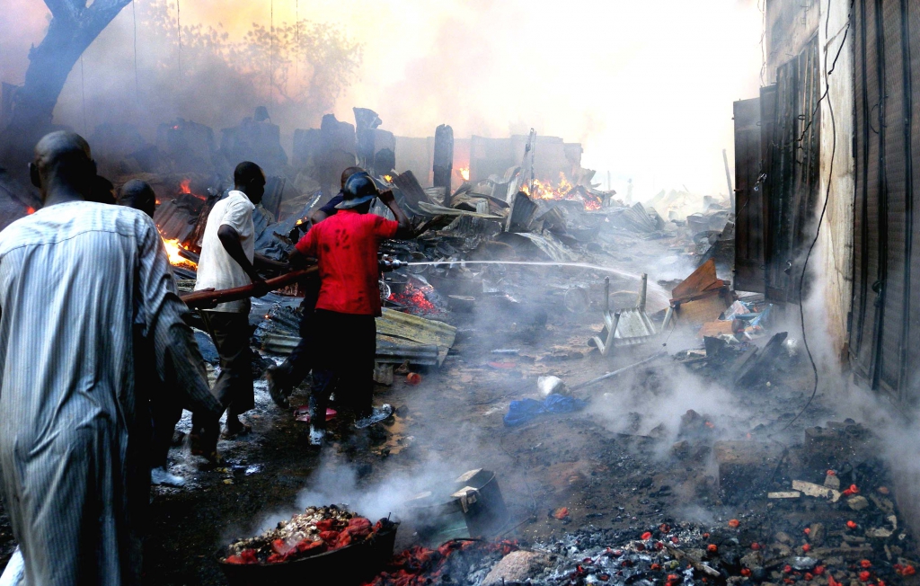 FG Promises to Help Rebuild Burnt Sokoto Market