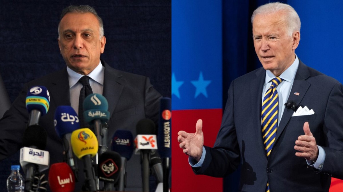 Biden, Iraqi PM Discuss Recent Embassy Rocket Strikes