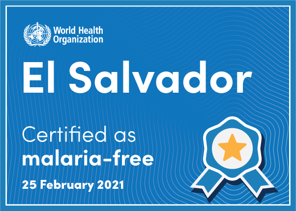 El Salvador Becomes Malaria-Free, Cwetified By WHO