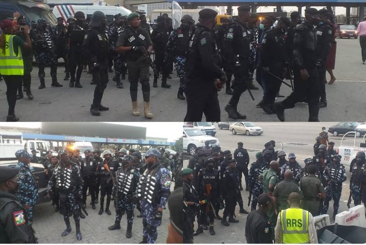 Fresh Protest Tension As Police Takes Over Lekki Tollgate