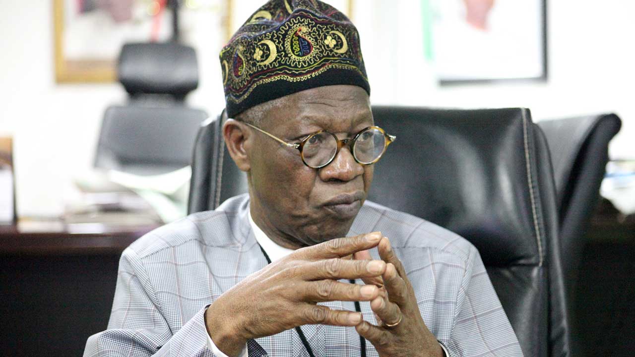 Stop Listening To People That Want To Divide Nigeria - Lai Mohammed