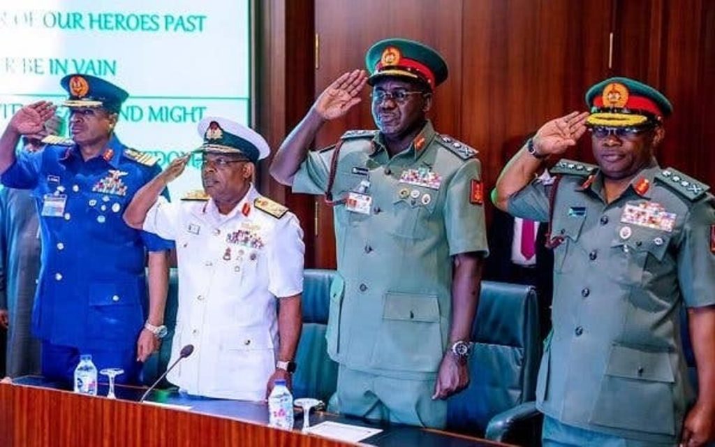Ex-Service Chiefs Appear In NASS For Screening