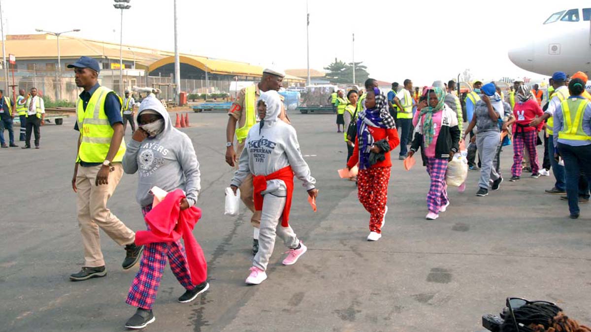 160 Stranded Nigerians In Libya Arrive Abuja