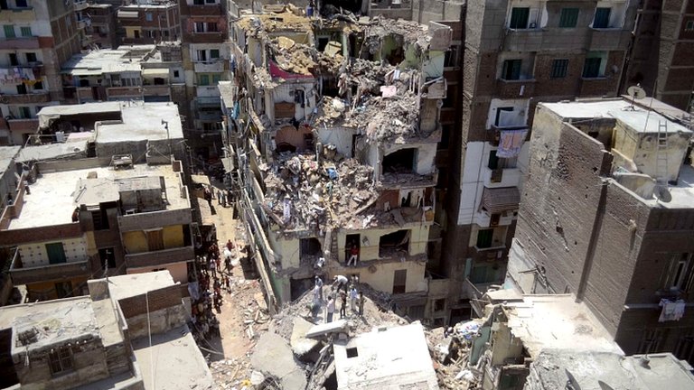 Death Toll In Egypt Building Collapse Rises To 18