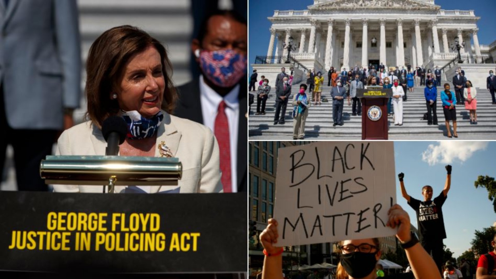George Floyd US House Passes Police Reforms Bill