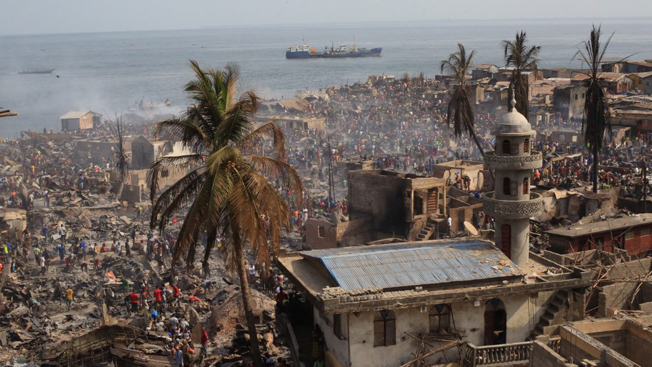 Sierra Leone Seeks Aid After Inferno Left 7,000 Homeless