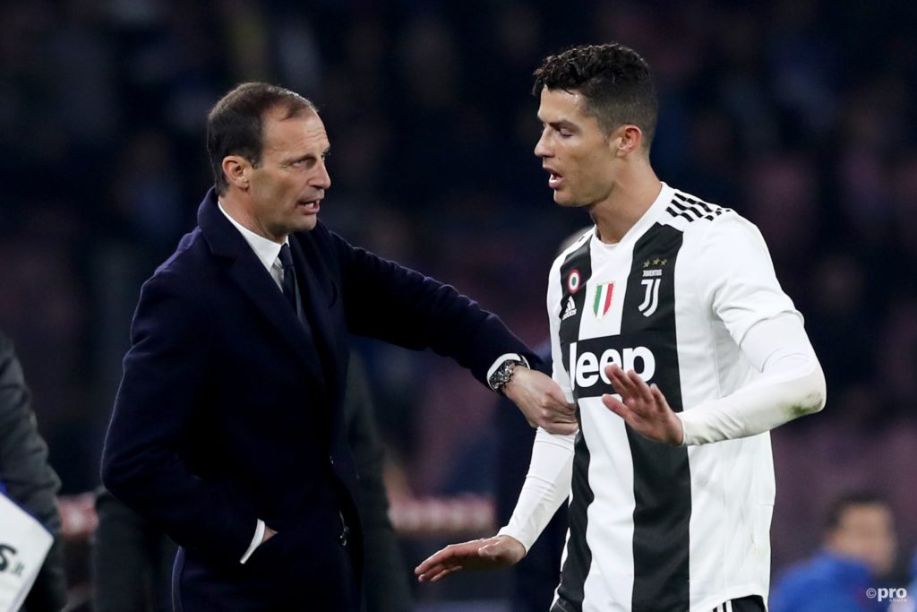 Allegri Wants Ronaldo Out Of Juventus