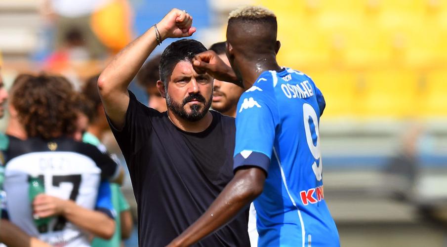 Gattuso Banks On Osimhen To Deliver Napoli’s UCL Spot